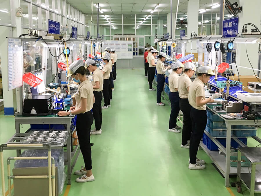 A factory in Vietnam